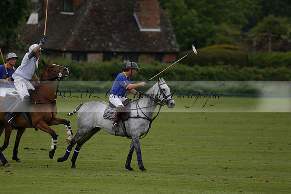 Burningfold v Combe Place in a June 4 Goal Cup polo match 2013.06.11