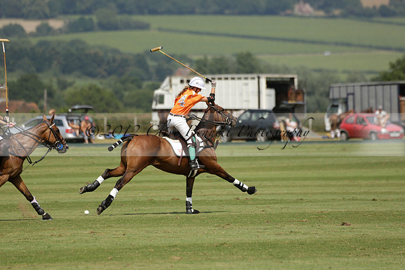 Cowdray Vikings v Enigma in a Bloom British Ladies Open Championship Polo match 2013.07.17