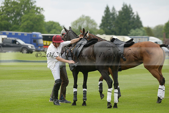 Poulton v Four Quarters Black in a Jaeger Le Coultre Dollar Cup Polo match 2013.05.22