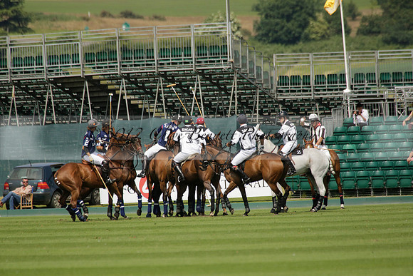 Zacara v Les Lions in a Veuve Clicquot Gold Cup Polo Match 2013.07.06