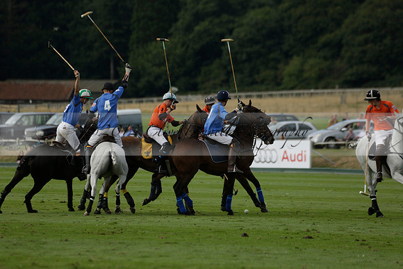 The Junior HPA / Polo Club Gannon 1  polo match and presentations at Cowdray Park Polo Club on Friday 09  August 2013