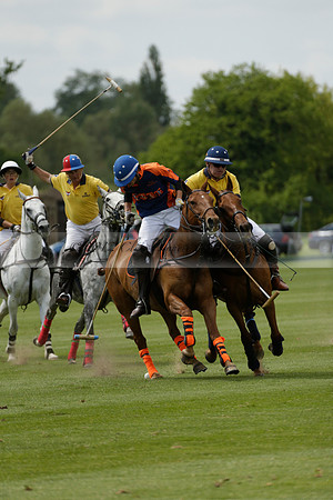 Las Estrellas v Four Quarters Blue in the final of the Jubilee Cup Polo match 2013.06.02