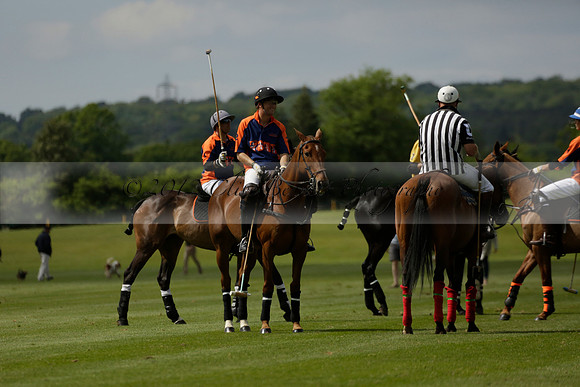 Las Estrellas v Four Quarters Blue in the final of the Jubilee Cup Polo match 2013.06.02
