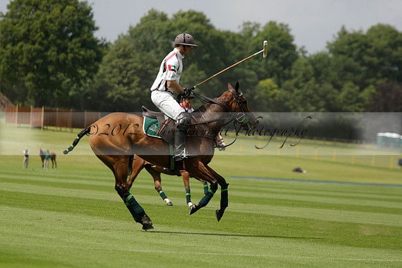 Dubai v La Bamba de Areco in a Veuve Clicquot Gold Cup Polo Match 2013.07.04