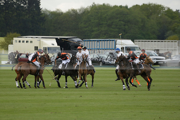 Poulton v Four Quarters Black in a Jaeger Le Coultre Dollar Cup Polo match 2013.05.22