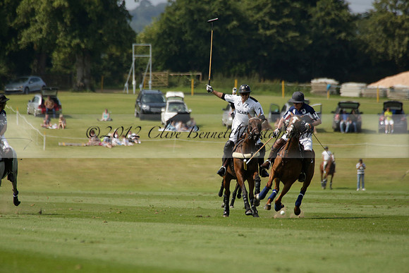 Zacara v Les Lions in a Veuve Clicquot Gold Cup Polo Match 2013.07.06