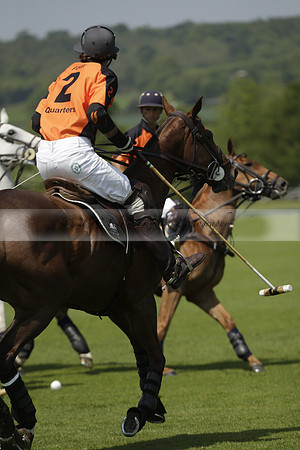 Four Quarters Orange v Montana in a Cicero Cup Polo match 2013.06.06