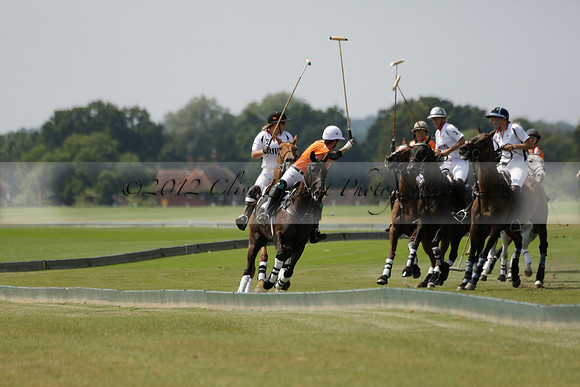 Cowdray Vikings v Enigma in a Bloom British Ladies Open Championship Polo match 2013.07.17