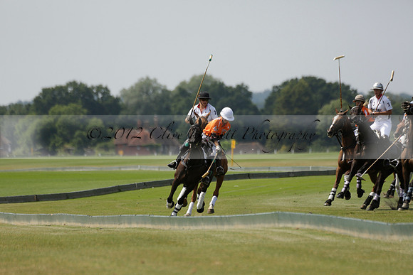 Cowdray Vikings v Enigma in a Bloom British Ladies Open Championship Polo match 2013.07.17