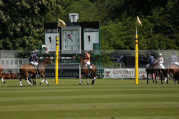 Lost Boys Cowdray Vikings in the Jaeger Le Coultre Duke of Sutherland Cup Subsidiary Final Polo match 2013.06.06