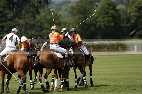 Cowdray Vikings v Enigma in a Bloom British Ladies Open Championship Polo match 2013.07.17