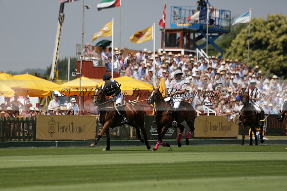 Zacara v Talandracas in a Veuve Clicquot Gold Cup Polo Match 2013.07.18