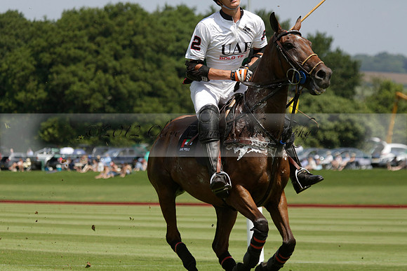 Talandracas v UAE Polo Team in a Veuve Clicquot Gold Cup Polo Match 2013.07.13