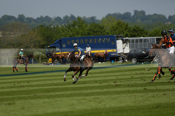 Four Quarters Orange v Montana in a Cicero Cup Polo match 2013.06.06