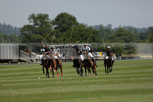 Silver Fox v Wintershall in a July 4 Goal Polo match 2013.07.17