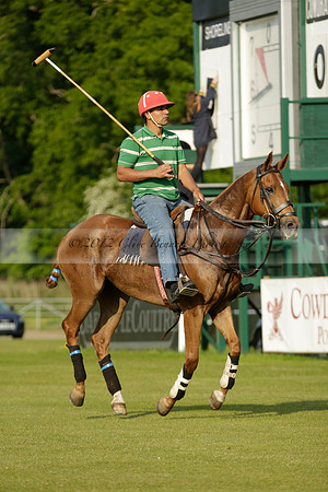 Shoreline v Cowdray Vikings in a Easebourne Cup Semi-final Polo match 2013.06.07