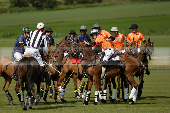 Lost Boys Cowdray Vikings in the Jaeger Le Coultre Duke of Sutherland Cup Subsidiary Final Polo match 2013.06.06
