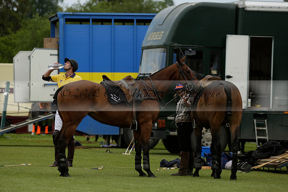 Las Estrellas v Four Quarters Blue in the final of the Jubilee Cup Polo match 2013.06.02