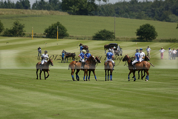 UAE Polo v El Remanso in a Veuve Clicquot Gold Cup Polo Match 2013.07.05