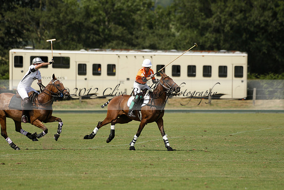 Cowdray Vikings v Enigma in a Bloom British Ladies Open Championship Polo match 2013.07.17