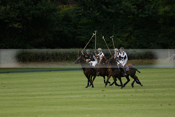 Beau Design v Boscom in an August Rother Cup 4 goal polo match at Cowdray Park Polo Club on Wednesday 07 August 2013