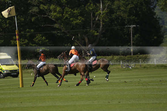 Four Quarters Orange v Montana in a Cicero Cup Polo match 2013.06.06