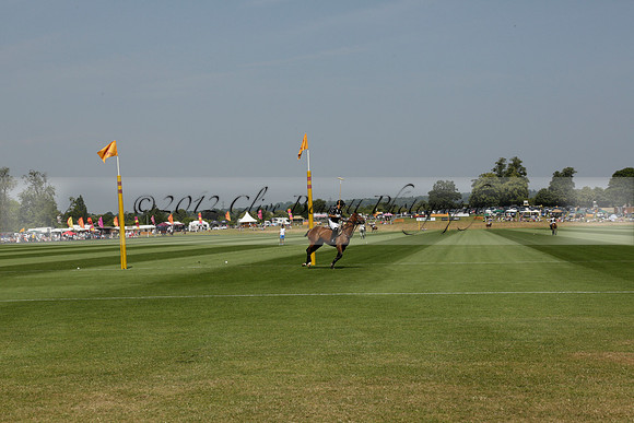 Zacara v Talandracas in a Veuve Clicquot Gold Cup Polo Match 2013.07.18