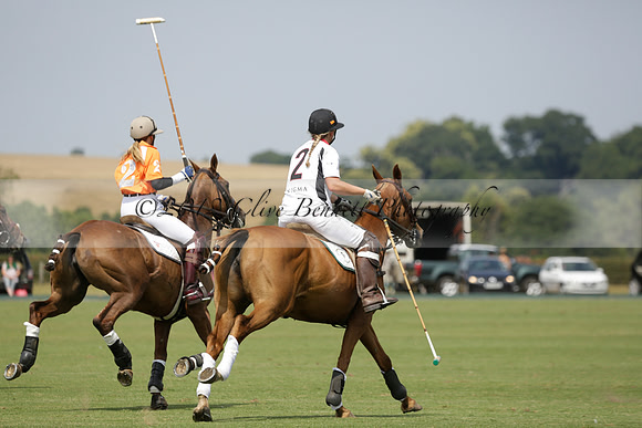 Cowdray Vikings v Enigma in a Bloom British Ladies Open Championship Polo match 2013.07.17