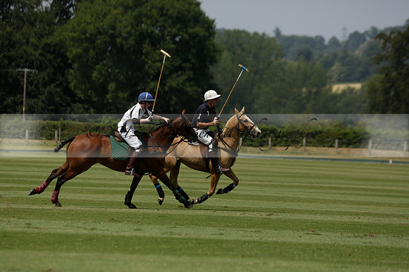 Silver Fox v Wintershall in a July 4 Goal Polo match 2013.07.17
