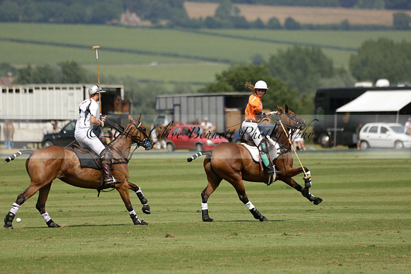 Cowdray Vikings v Enigma in a Bloom British Ladies Open Championship Polo match 2013.07.17