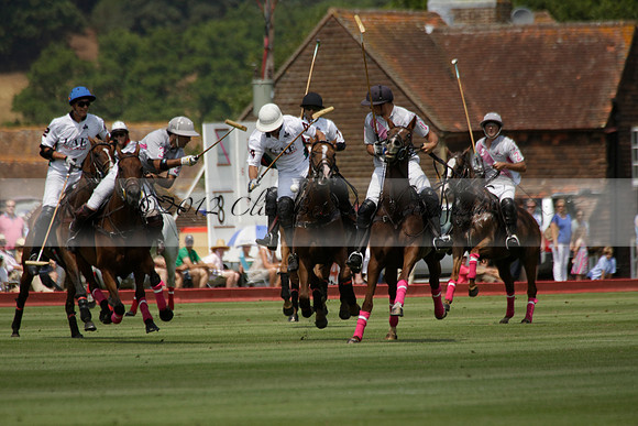 Talandracas v UAE Polo Team in a Veuve Clicquot Gold Cup Polo Match 2013.07.13