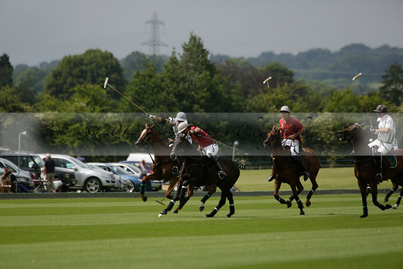 Dubai v La Bamba de Areco in a Veuve Clicquot Gold Cup Polo Match 2013.07.04