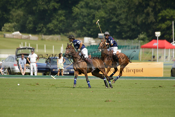 Zacara v Les Lions in a Veuve Clicquot Gold Cup Polo Match 2013.07.06