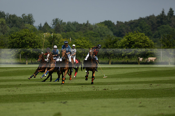Four Quarters Orange v Montana in a Cicero Cup Polo match 2013.06.06