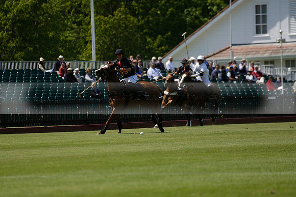 Black Bears v Salkeld in a Cartier Queens Cup polo match 2013.06.05