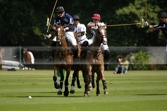 Zacara v Les Lions in a Veuve Clicquot Gold Cup Polo Match 2013.07.06
