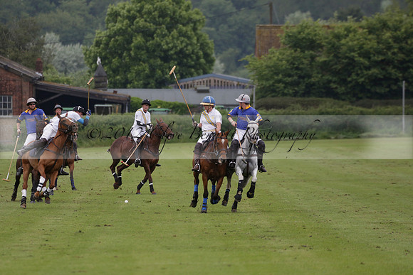 Burningfold v Combe Place in a June 4 Goal Cup polo match 2013.06.11