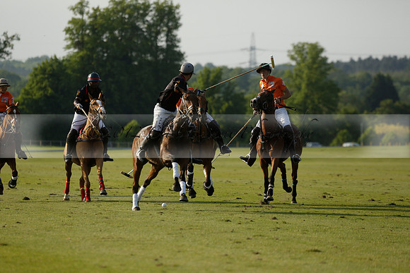 Shoreline v Cowdray Vikings in a Easebourne Cup Semi-final Polo match 2013.06.07