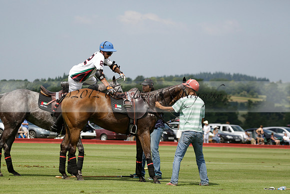 Talandracas v UAE Polo Team in a Veuve Clicquot Gold Cup Polo Match 2013.07.13