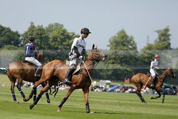 Zacara v Les Lions in a Veuve Clicquot Gold Cup Polo Match 2013.07.06