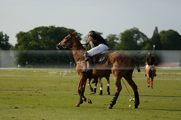 Shoreline v Cowdray Vikings in a Easebourne Cup Semi-final Polo match 2013.06.07