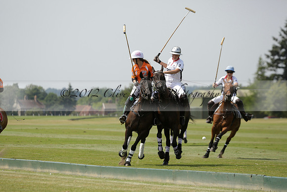 Cowdray Vikings v Enigma in a Bloom British Ladies Open Championship Polo match 2013.07.17