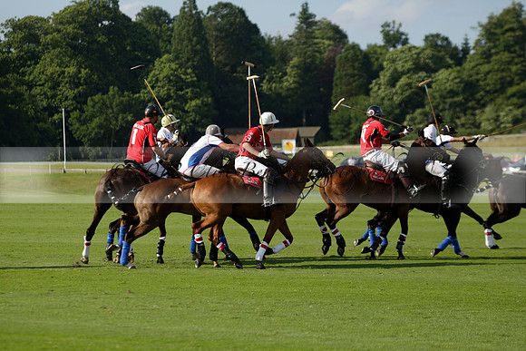 El Remanso v Emlor in a Veuve Clicquot Gold Cup Polo Match 2013.06.30