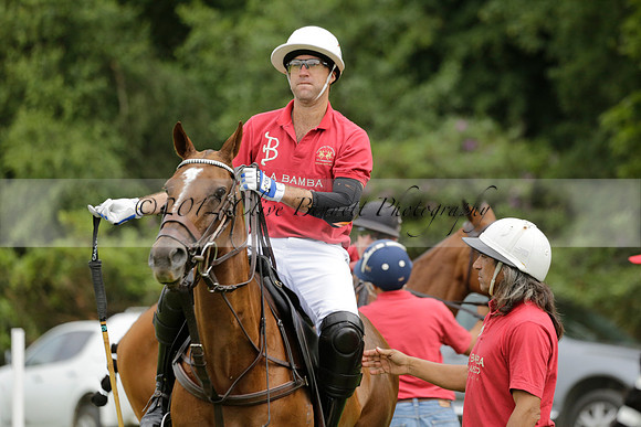Dubai v La Bamba de Areco in a Veuve Clicquot Gold Cup Polo Match 2013.07.04