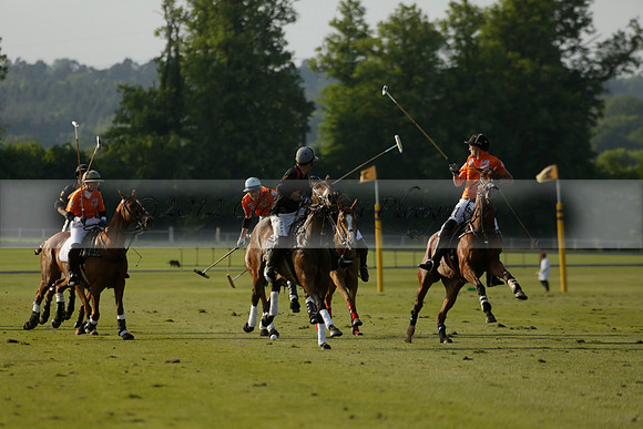 Shoreline v Cowdray Vikings in a Easebourne Cup Semi-final Polo match 2013.06.07