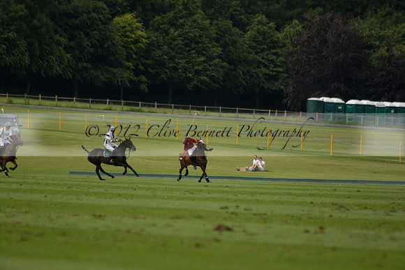 Dubai v La Bamba de Areco in a Veuve Clicquot Gold Cup Polo Match 2013.07.04