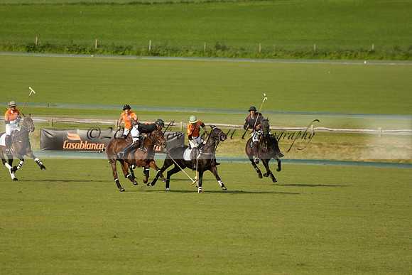Shoreline v Cowdray Vikings in a Easebourne Cup Semi-final Polo match 2013.06.07
