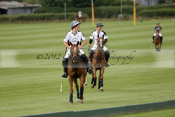 Beau Design v Boscom in an August Rother Cup 4 goal polo match at Cowdray Park Polo Club on Wednesday 07 August 2013