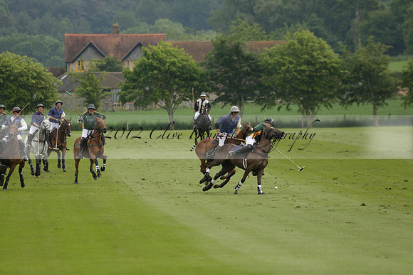 Maiz Dulce v Burningfold in an Easebourne Cup polo match 2013.06.07