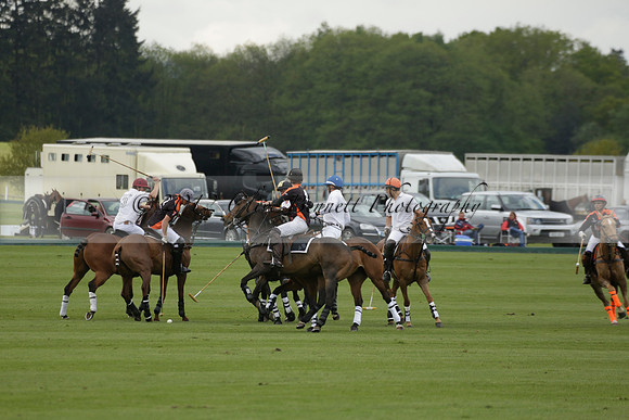 Poulton v Four Quarters Black in a Jaeger Le Coultre Dollar Cup Polo match 2013.05.22